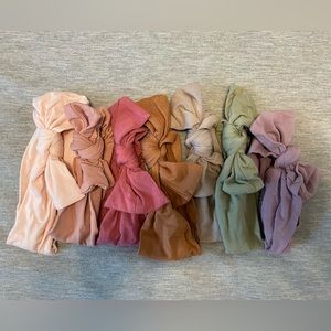 Caden Lane Baby Girl - 7 Headbands bundle